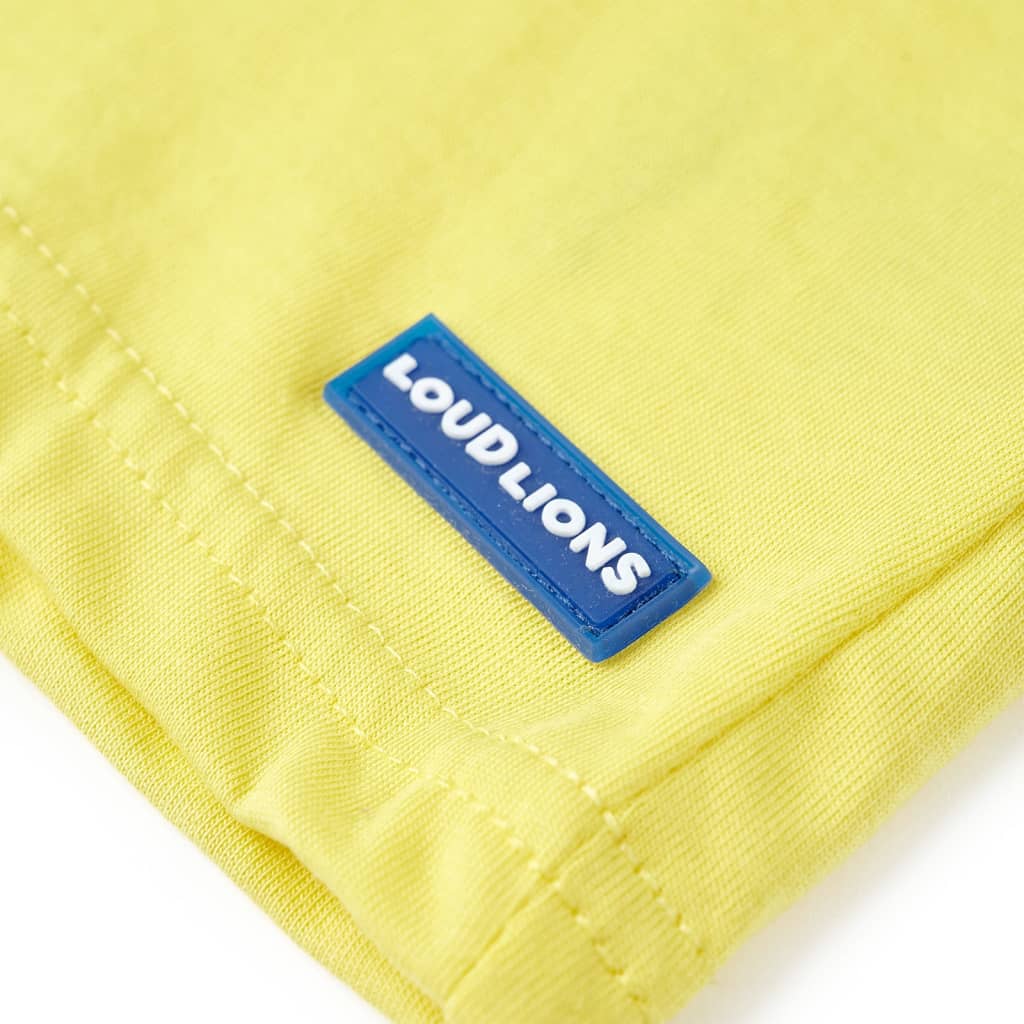 Children's Short Sleeve T-Shirt Yellow 140