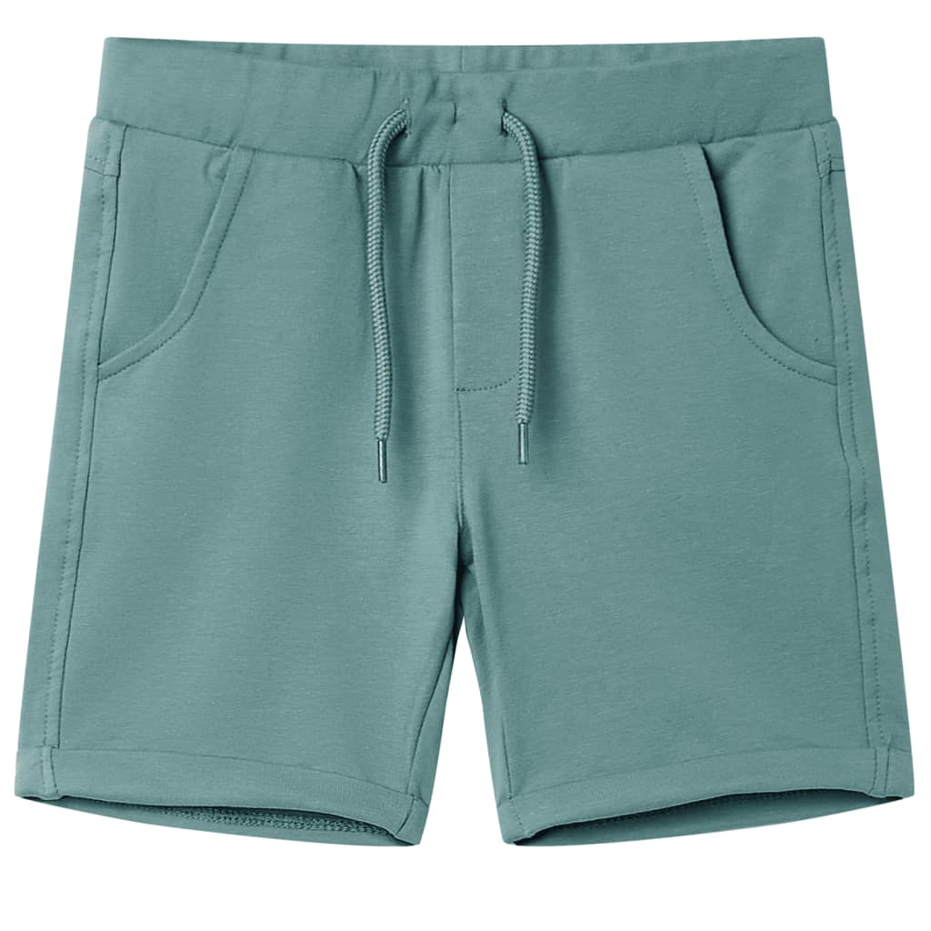 Kids' Shorts with Drawstring Petrol Blue 140