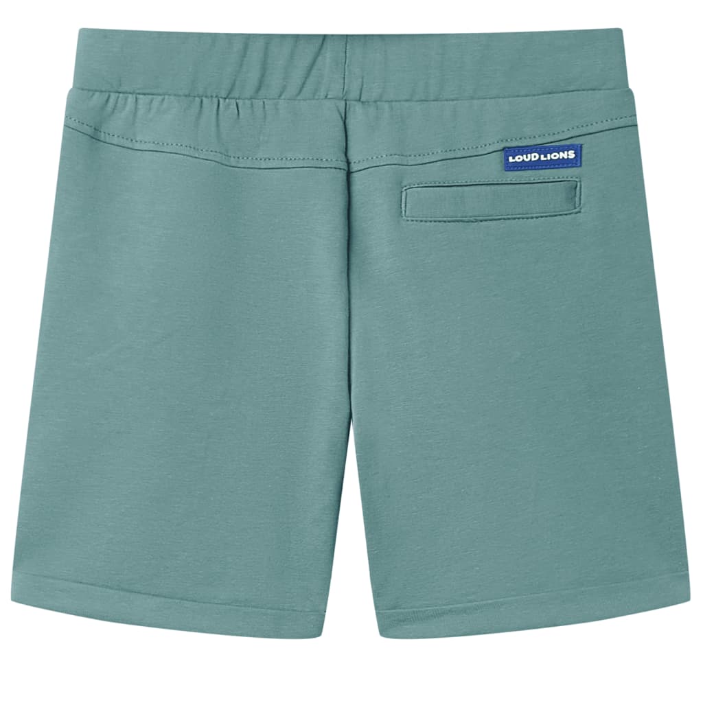Kids' Shorts with Drawstring Petrol Blue 140