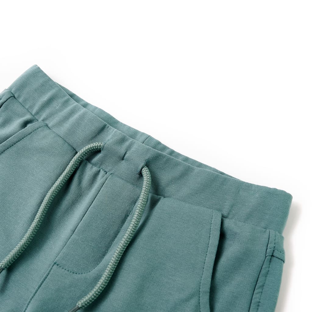 Kids' Shorts with Drawstring Petrol Blue 140