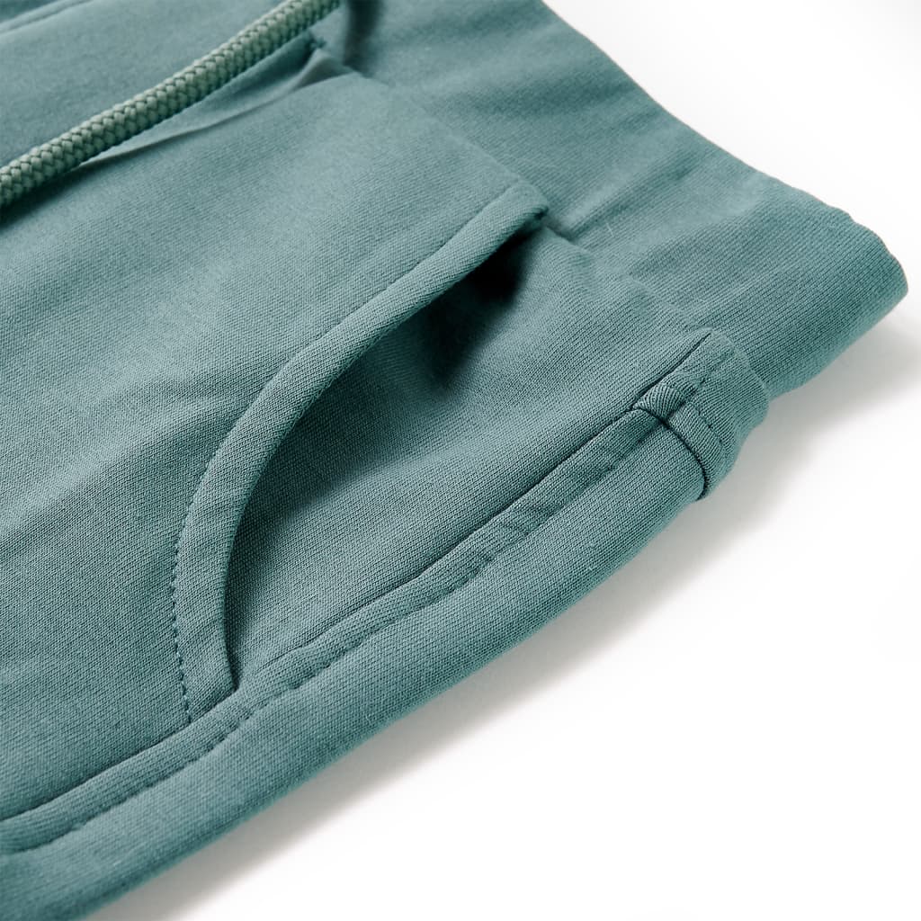 Kids' Shorts with Drawstring Petrol Blue 140