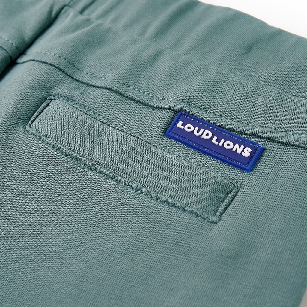 Kids' Shorts with Drawstring Petrol Blue 140
