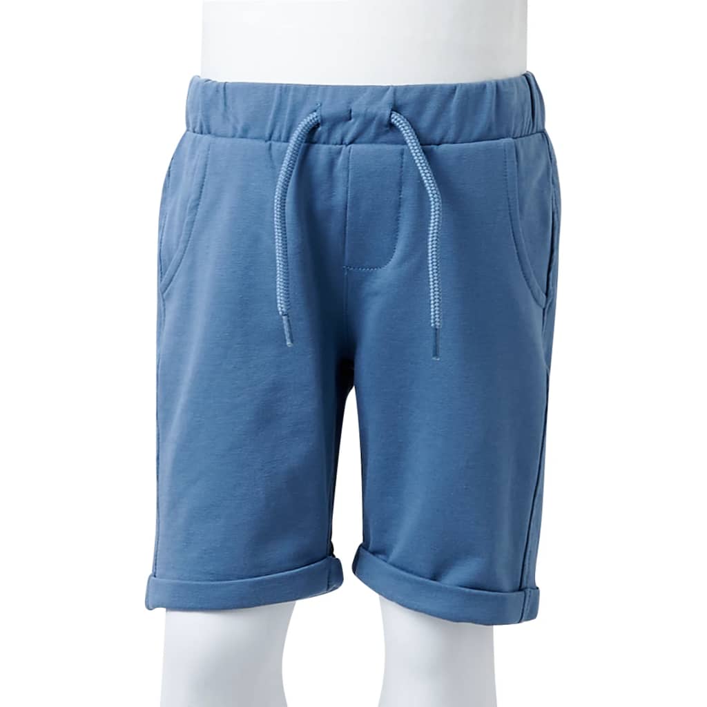 Kindershorts mit Kordelzug Dunkelblau 140