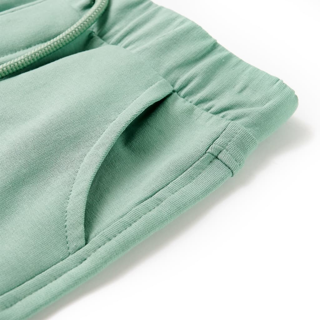 Short pour enfant avec cordon de serrage Kaki clair 140