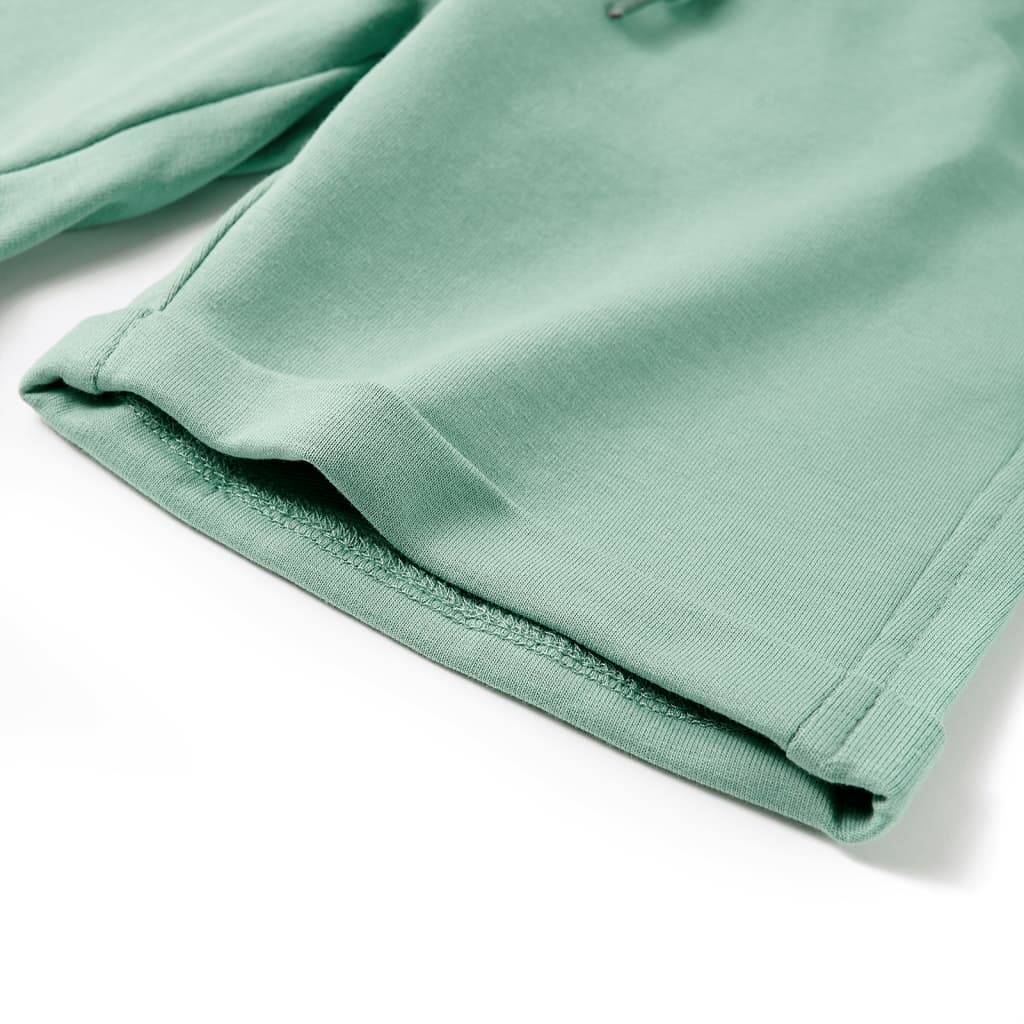 Short pour enfant avec cordon de serrage Kaki clair 140