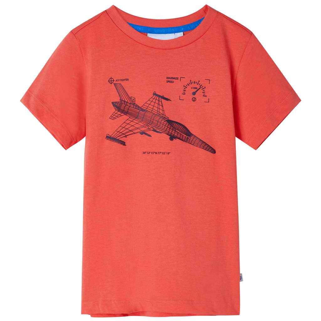 Kids' T-Shirt Bright Red 128