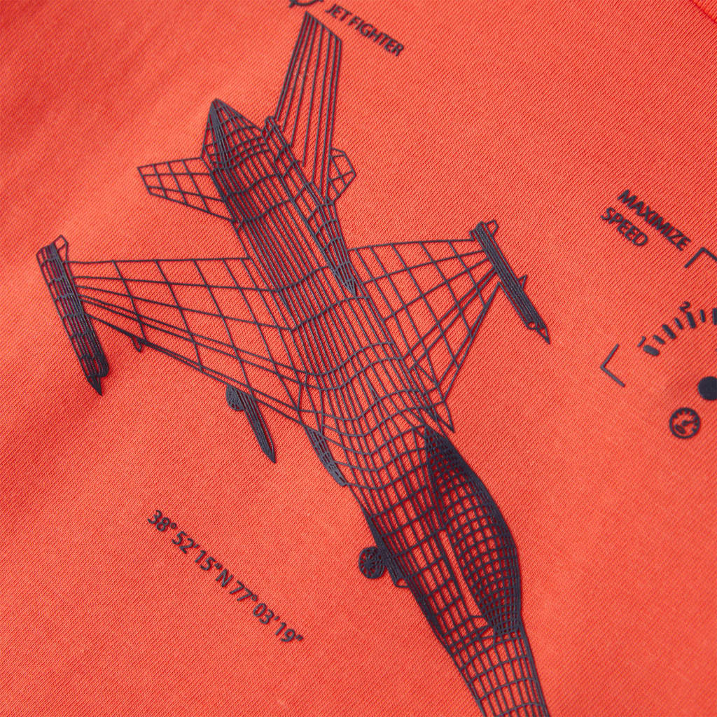 Kids' T-Shirt Bright Red 128