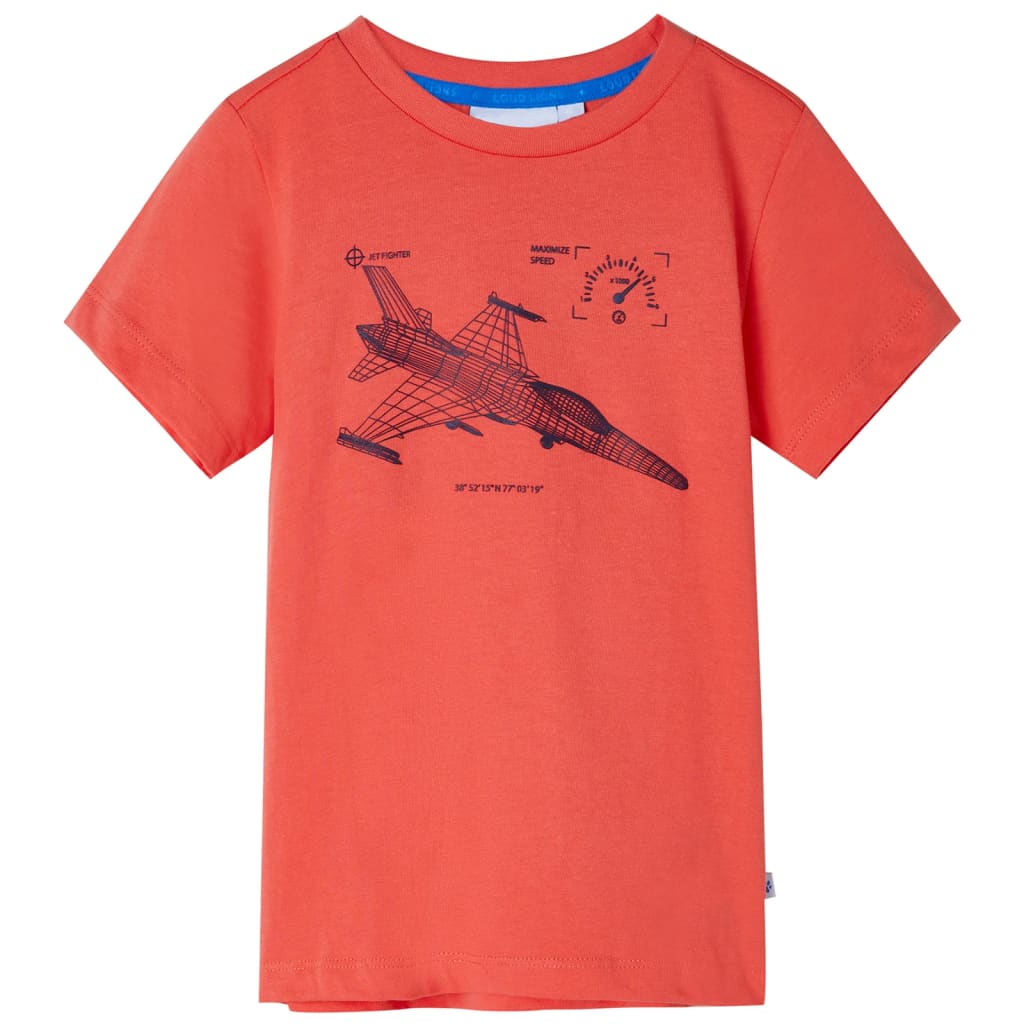 Kids' T-Shirt Bright Red 140