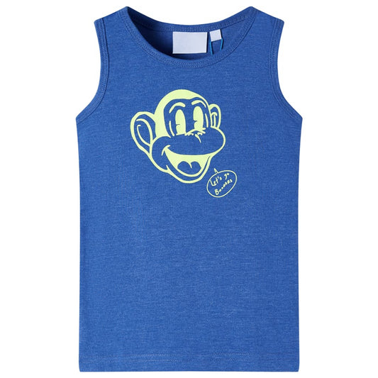 Kids' Tank Top Blue Marl 116