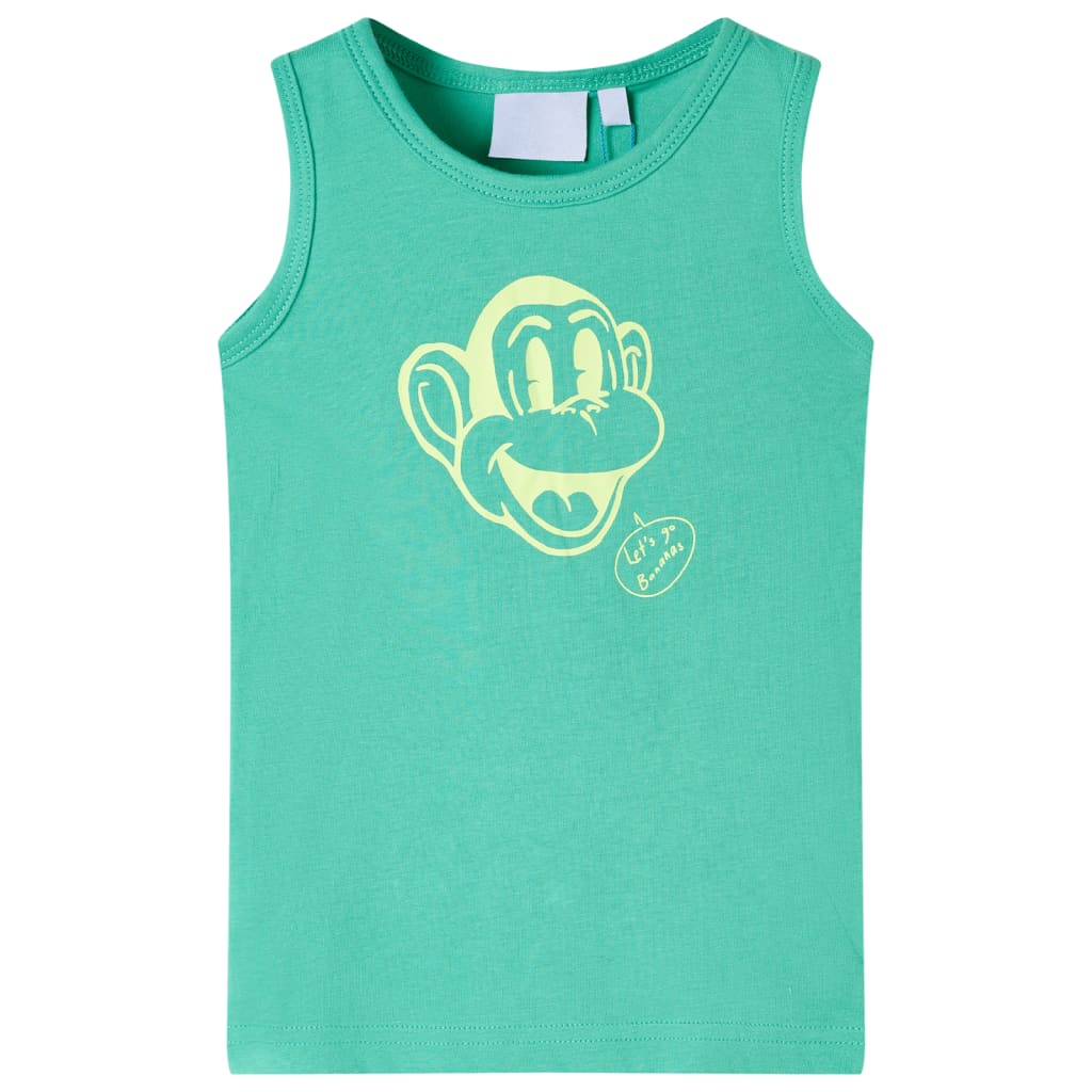 Débardeur enfant vert 92