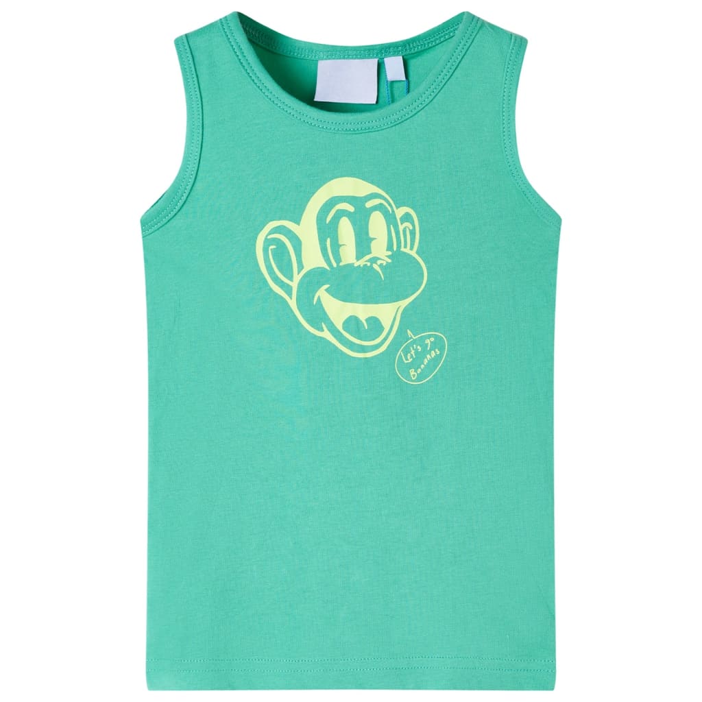 Débardeur enfant vert 116