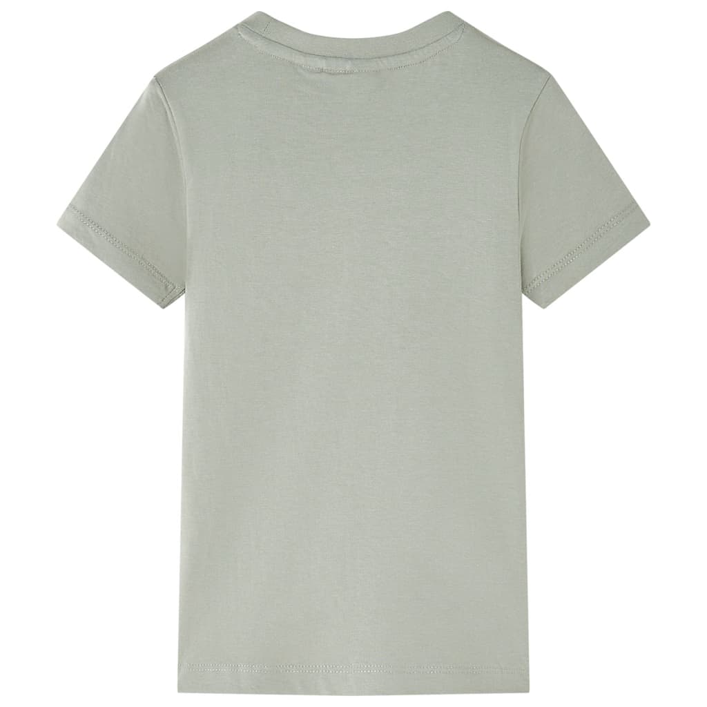 T-shirt enfant kaki clair 140