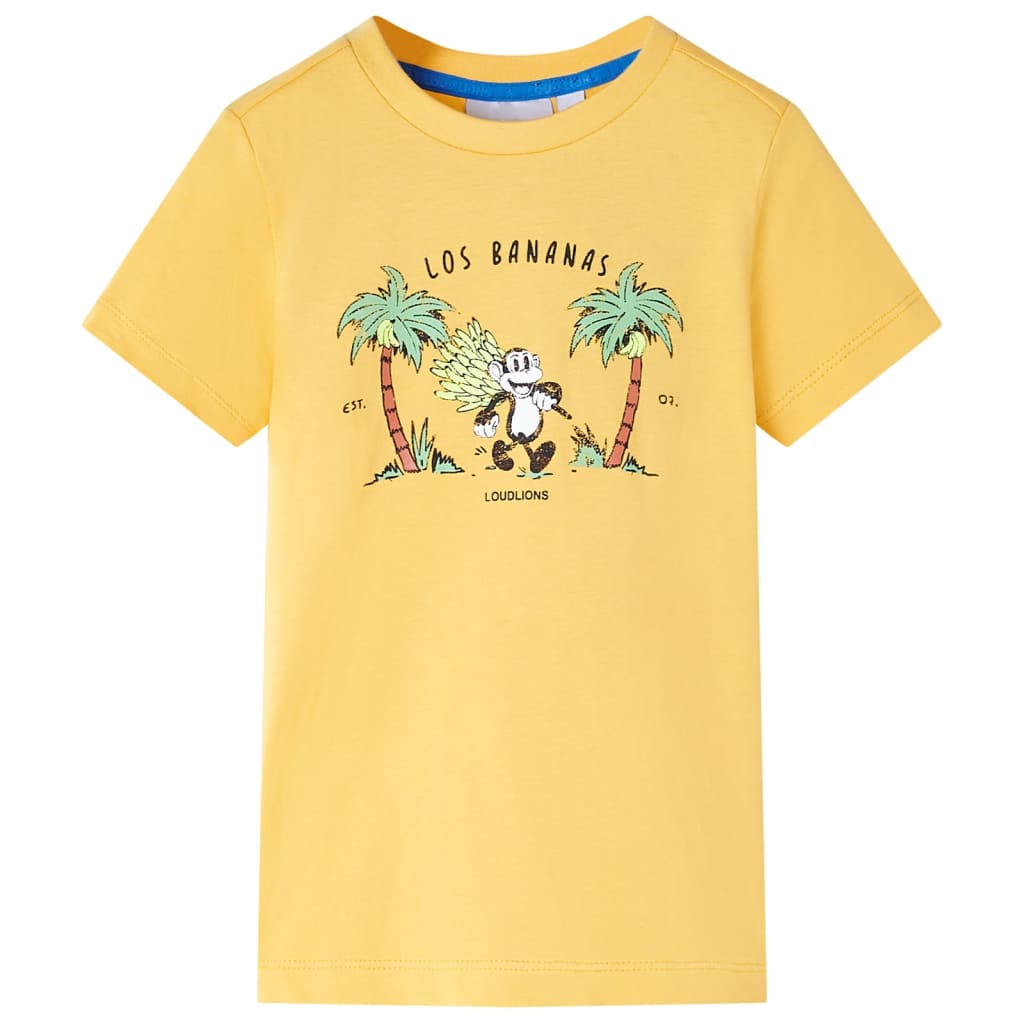 Kids' T-Shirt Light Ochre 104