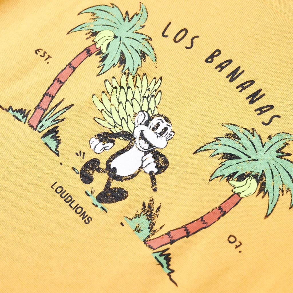 Kids' T-Shirt Light Ochre 104