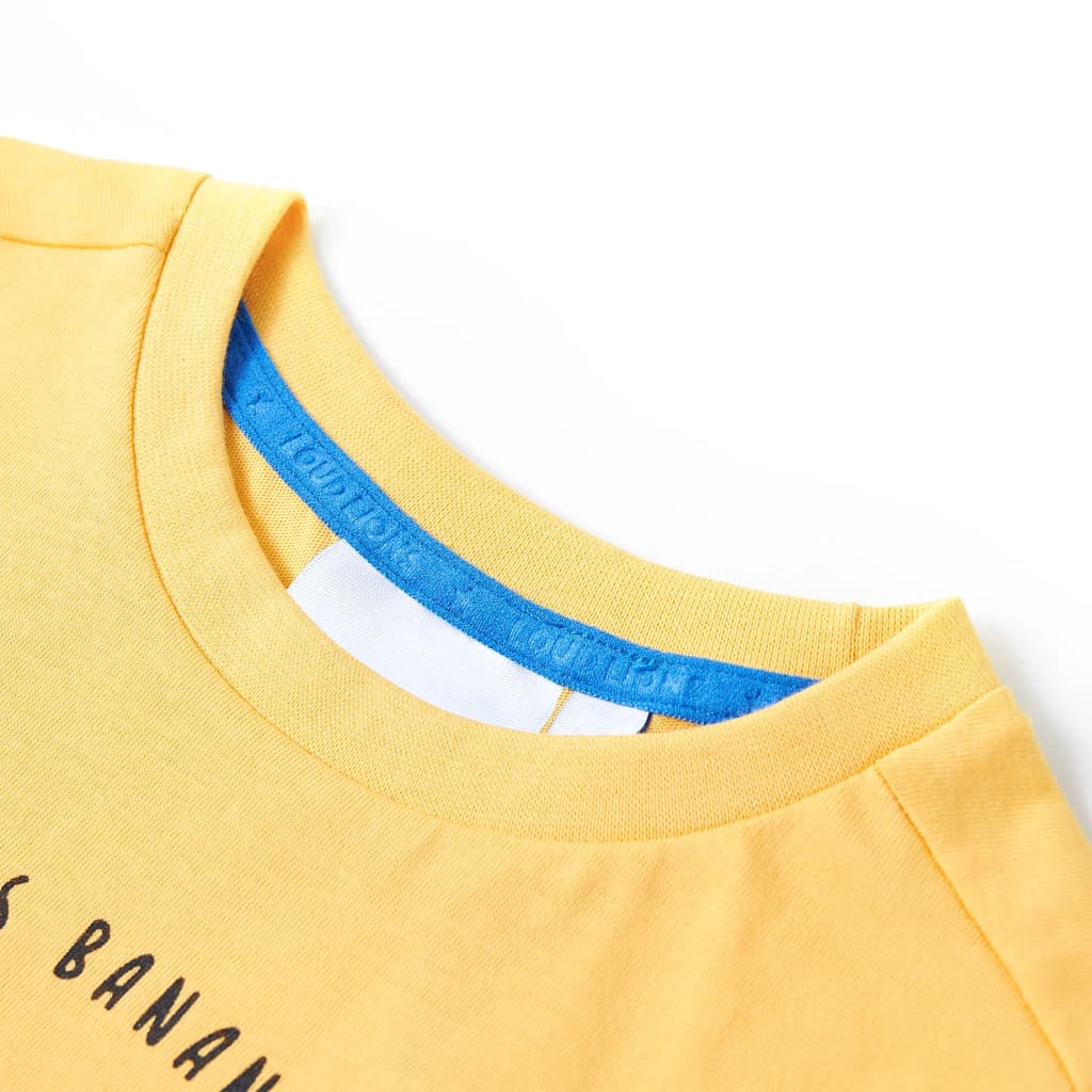 Kids' T-shirt Light Ocher 128