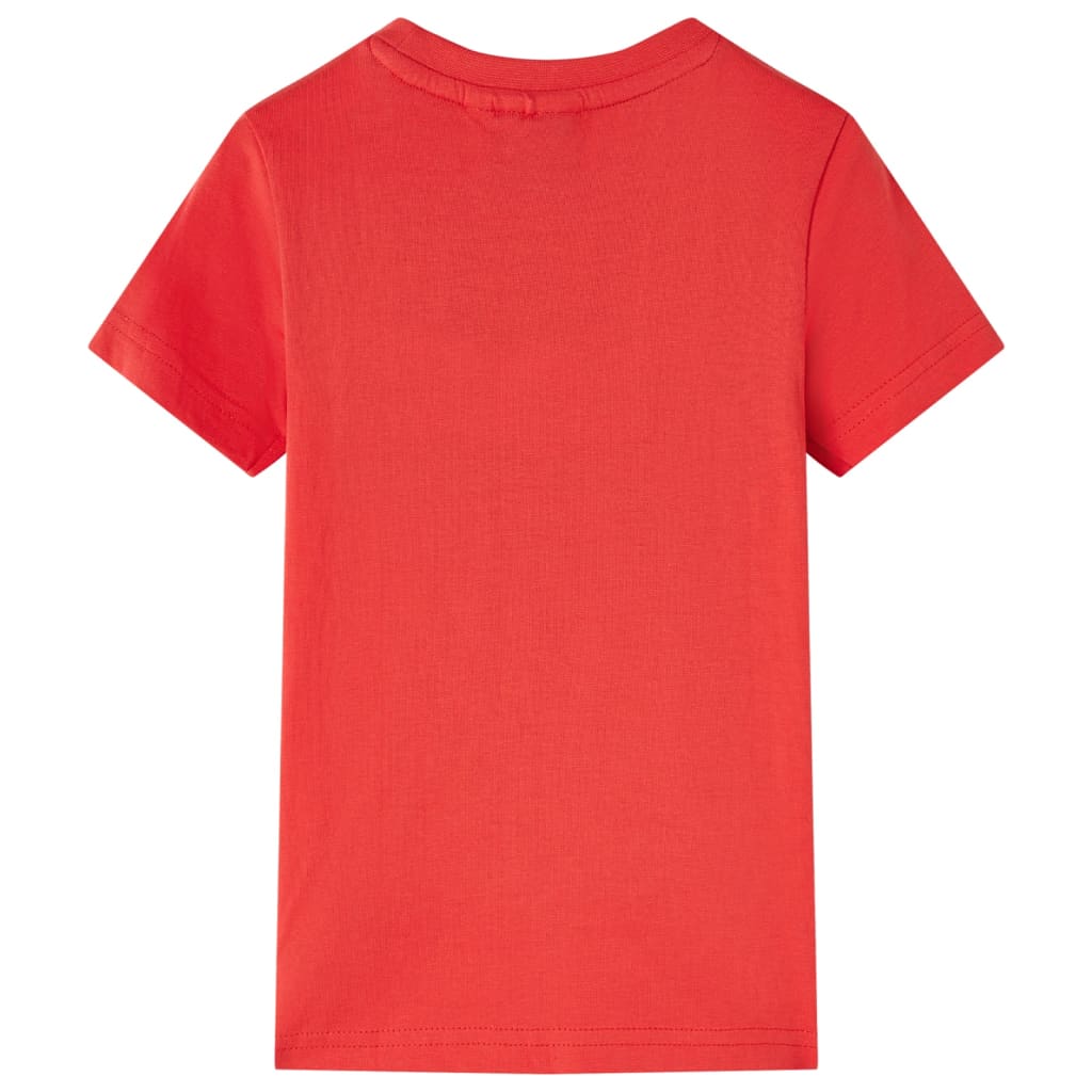 T-shirt enfant rouge 104