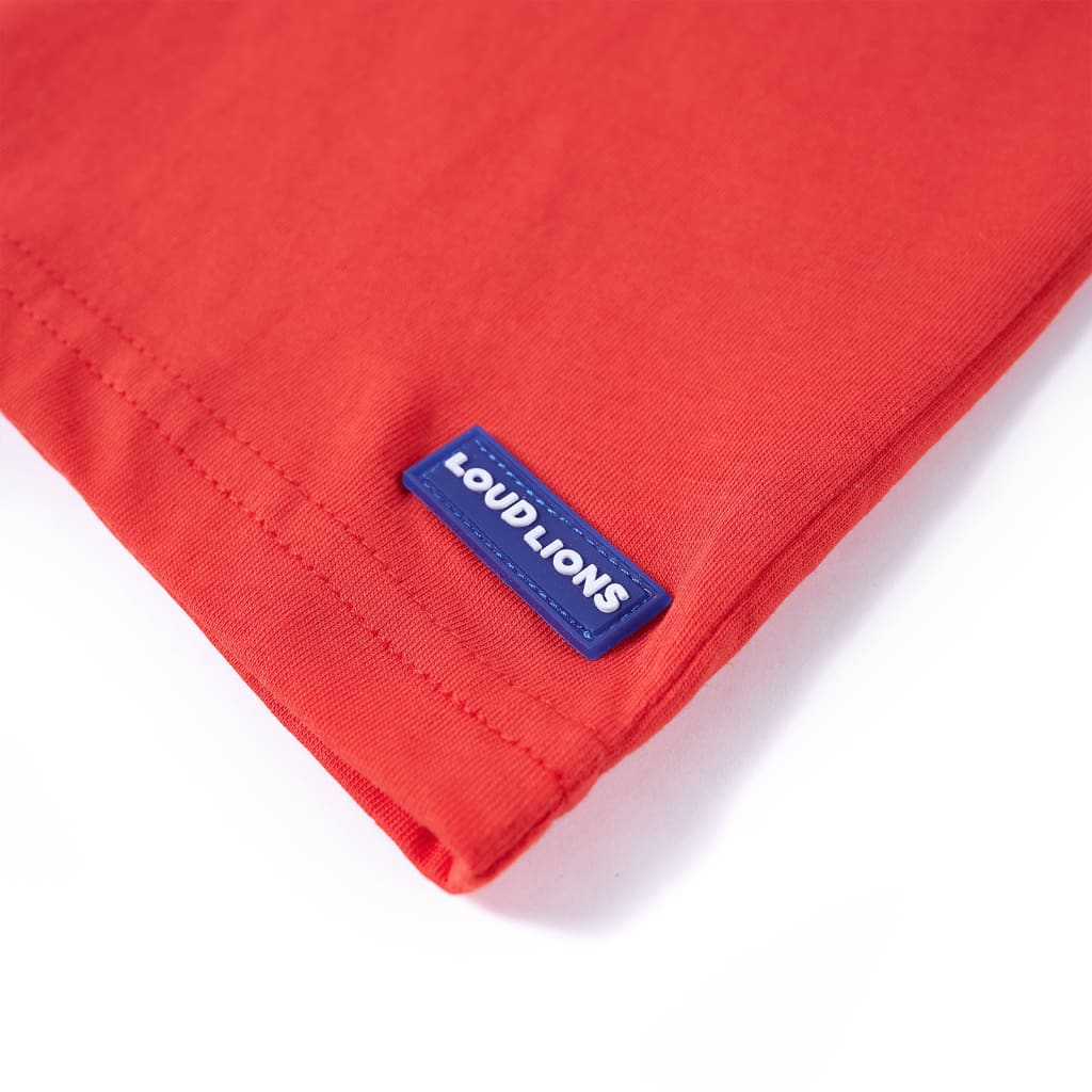 T-shirt enfant rouge 104