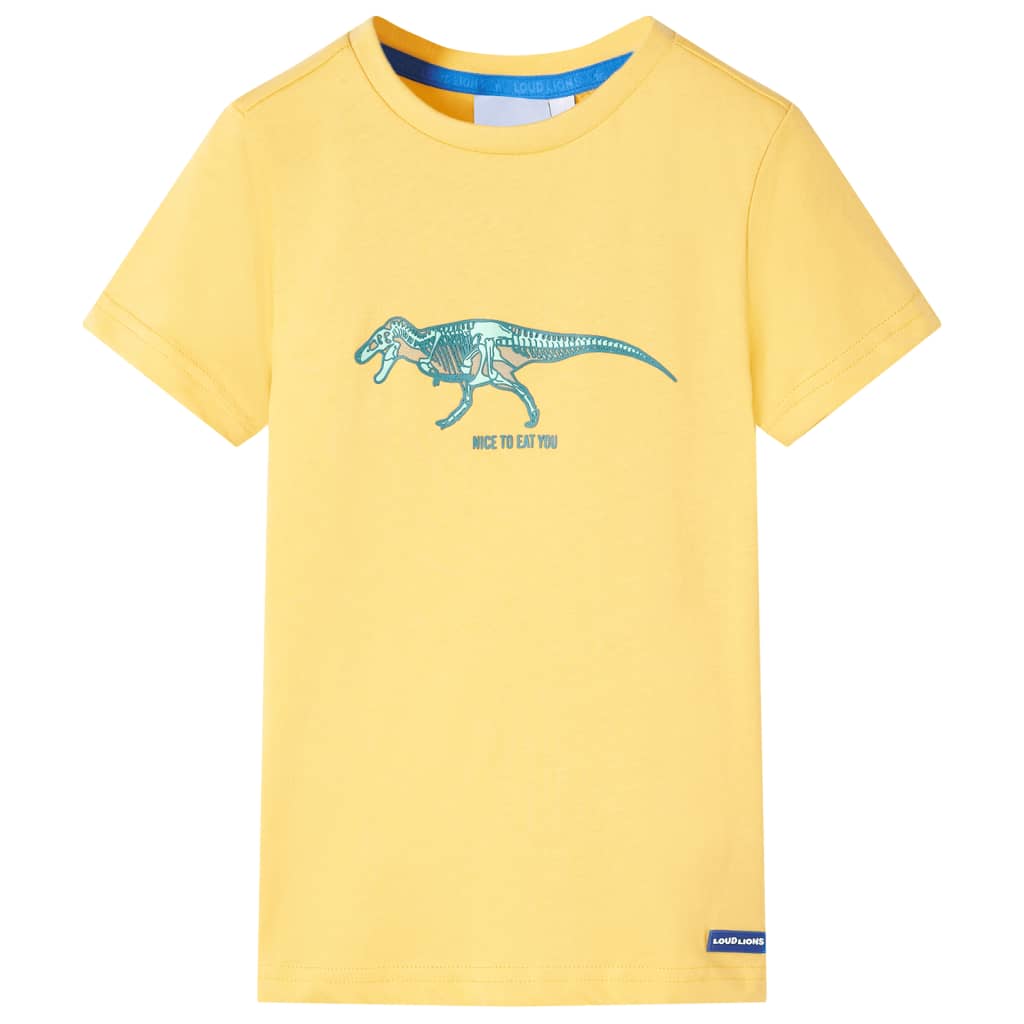 Kids' T-Shirt Light Ochre 104
