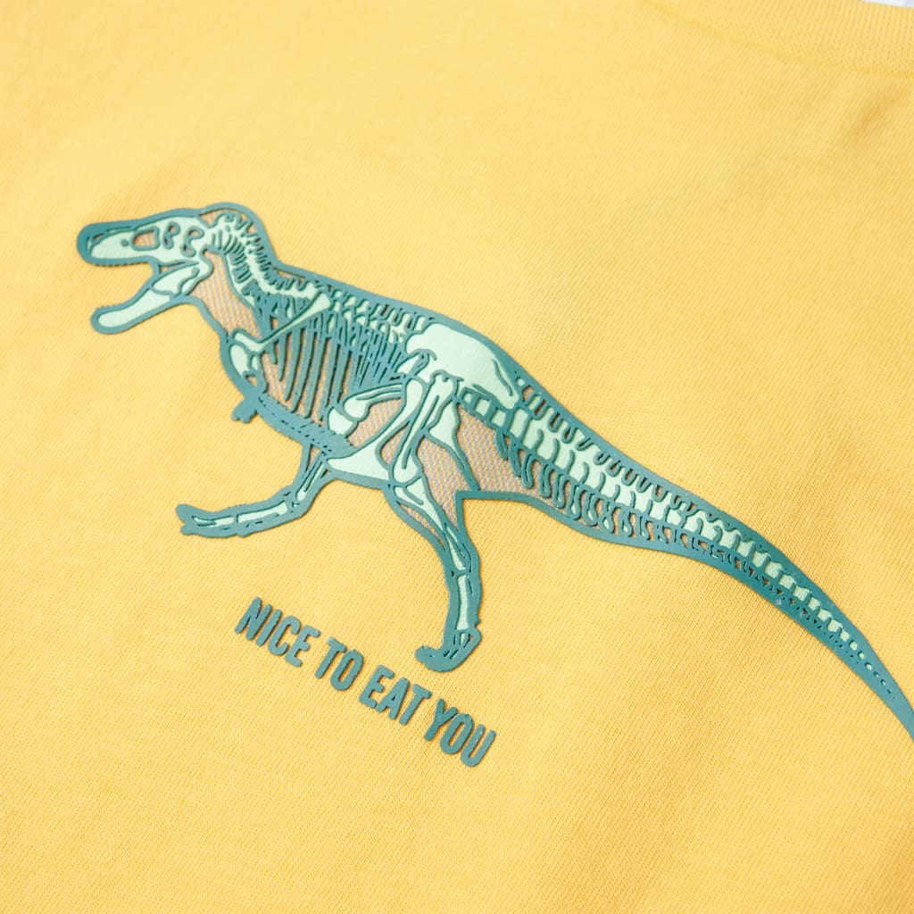 Kids' T-Shirt Light Ochre 104