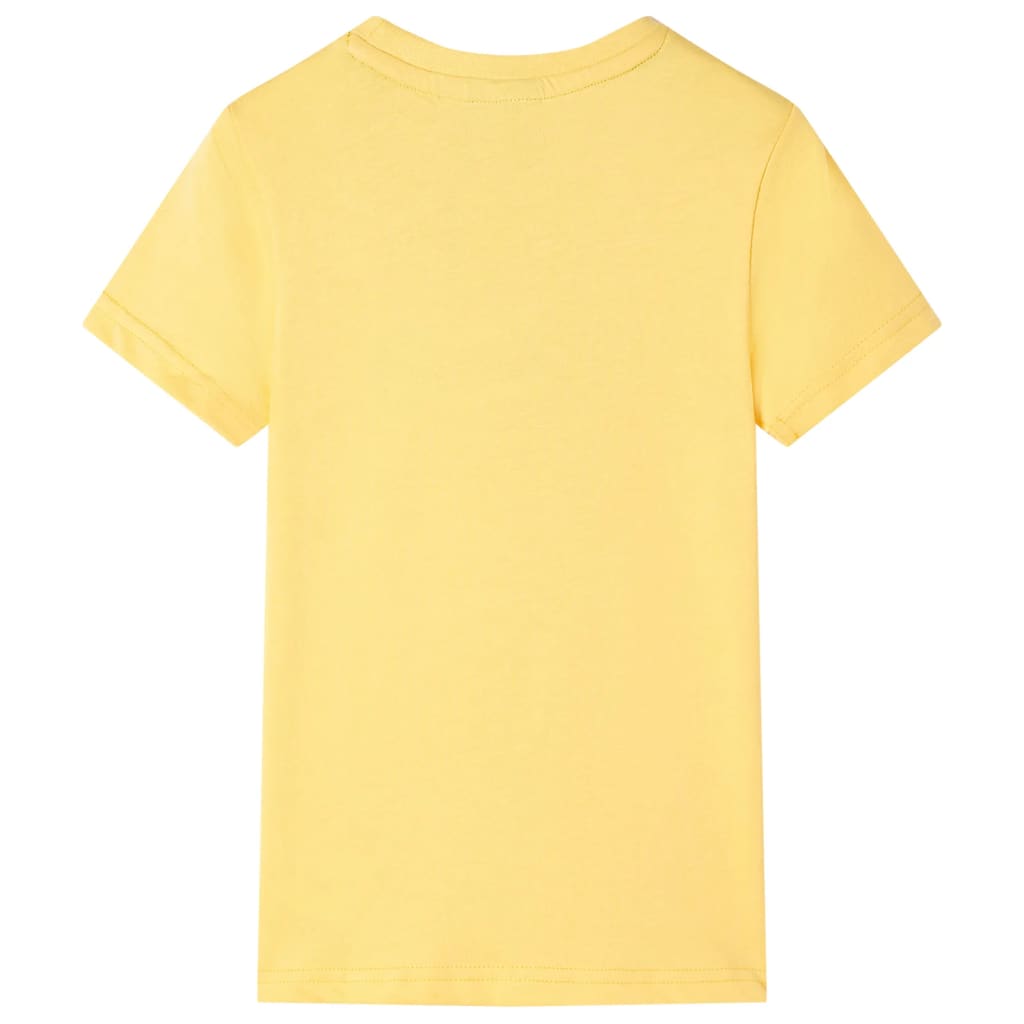 Kinder-T-Shirt Helles Ocker 128