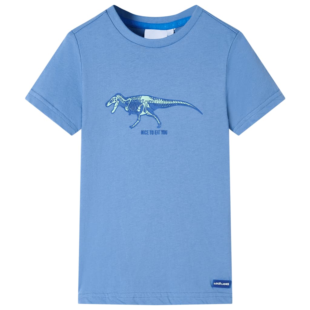 Children's T-shirt Medium Blue 104
