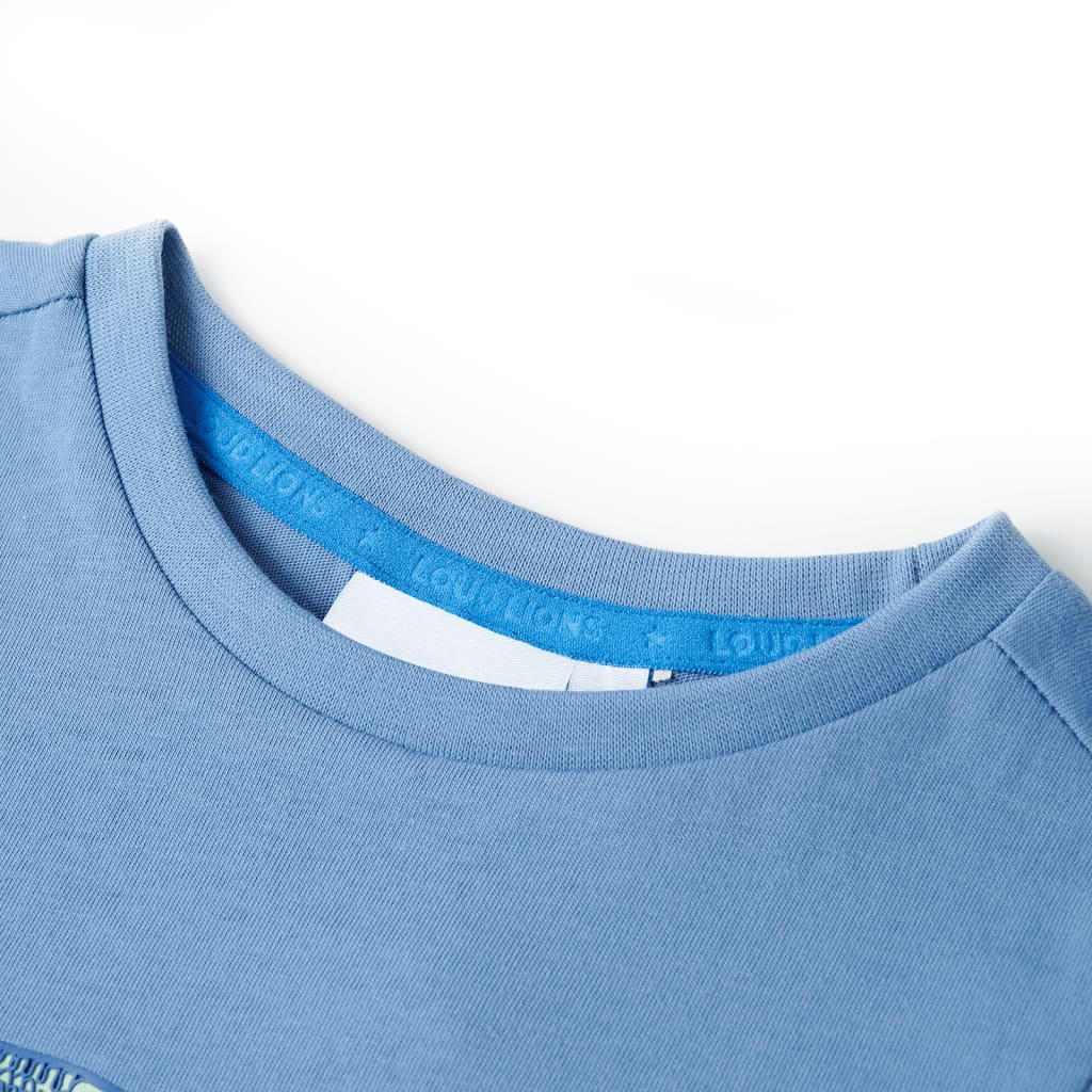 Children's T-shirt Medium Blue 104