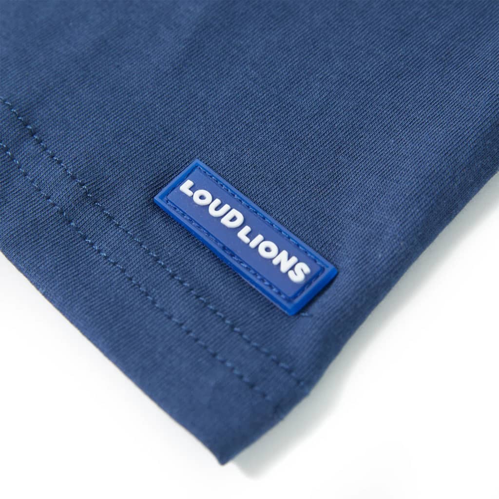 T-shirt enfant Bleu foncé 116