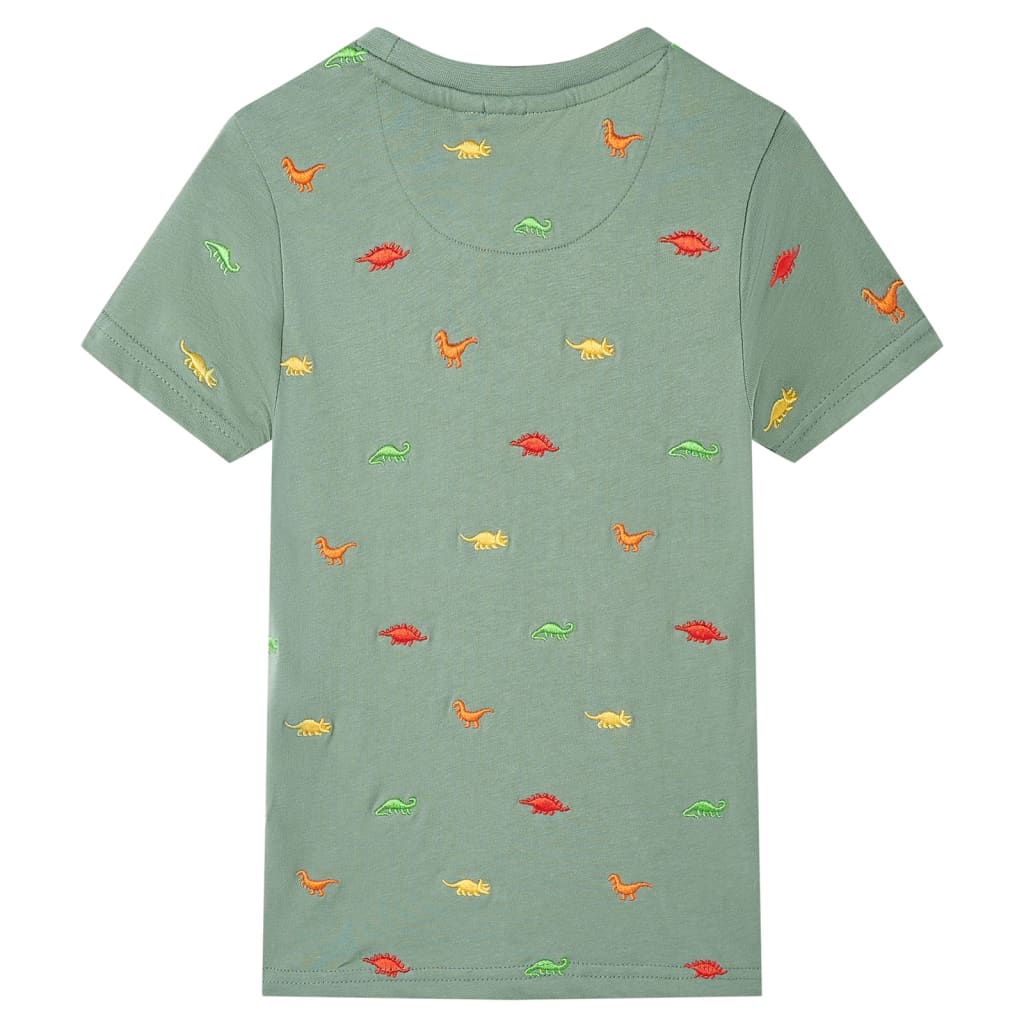 Kids' Short-Sleeve T-Shirt Khaki 104