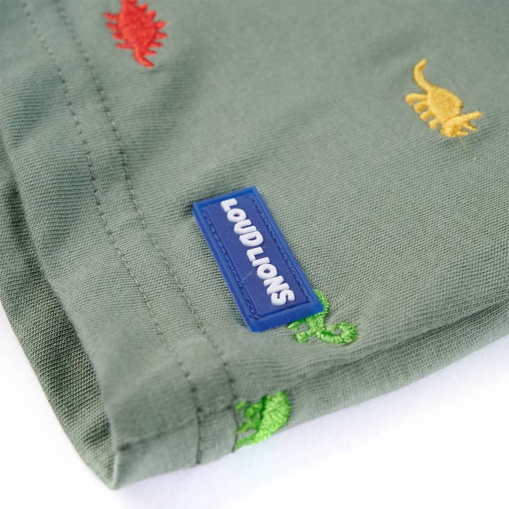 Kids' Short-Sleeve T-Shirt Khaki 104
