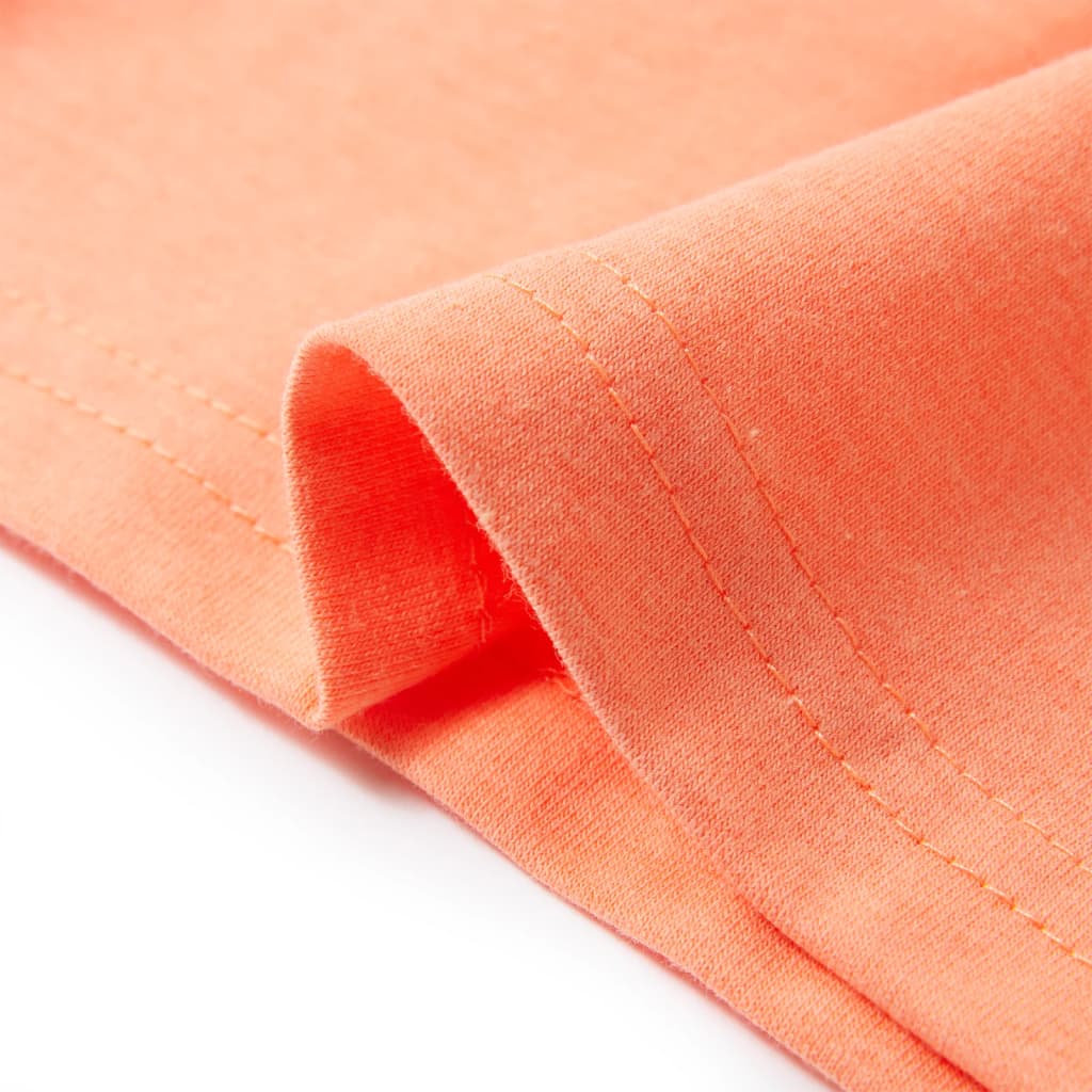 Kids' T-Shirt Neon Orange 140
