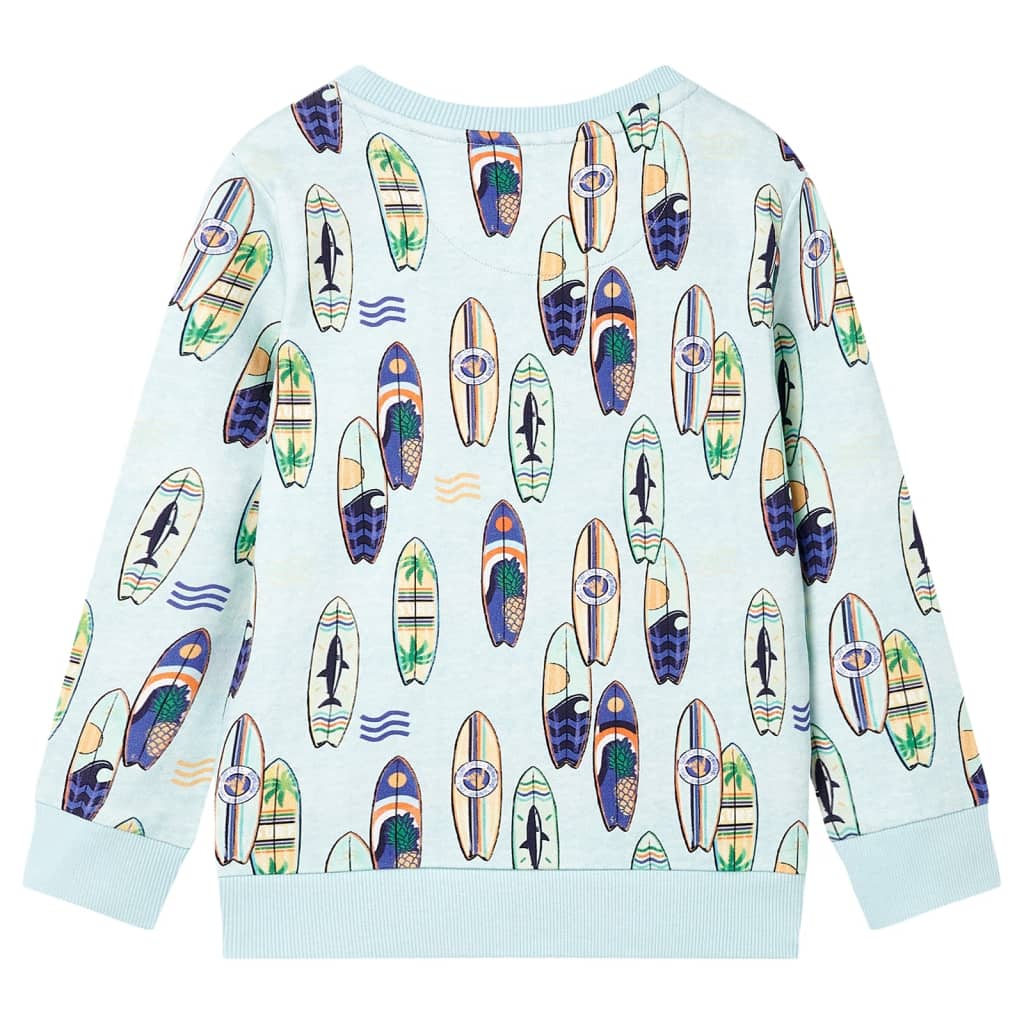 Kids' Sweatshirt Light Blue Melange 128