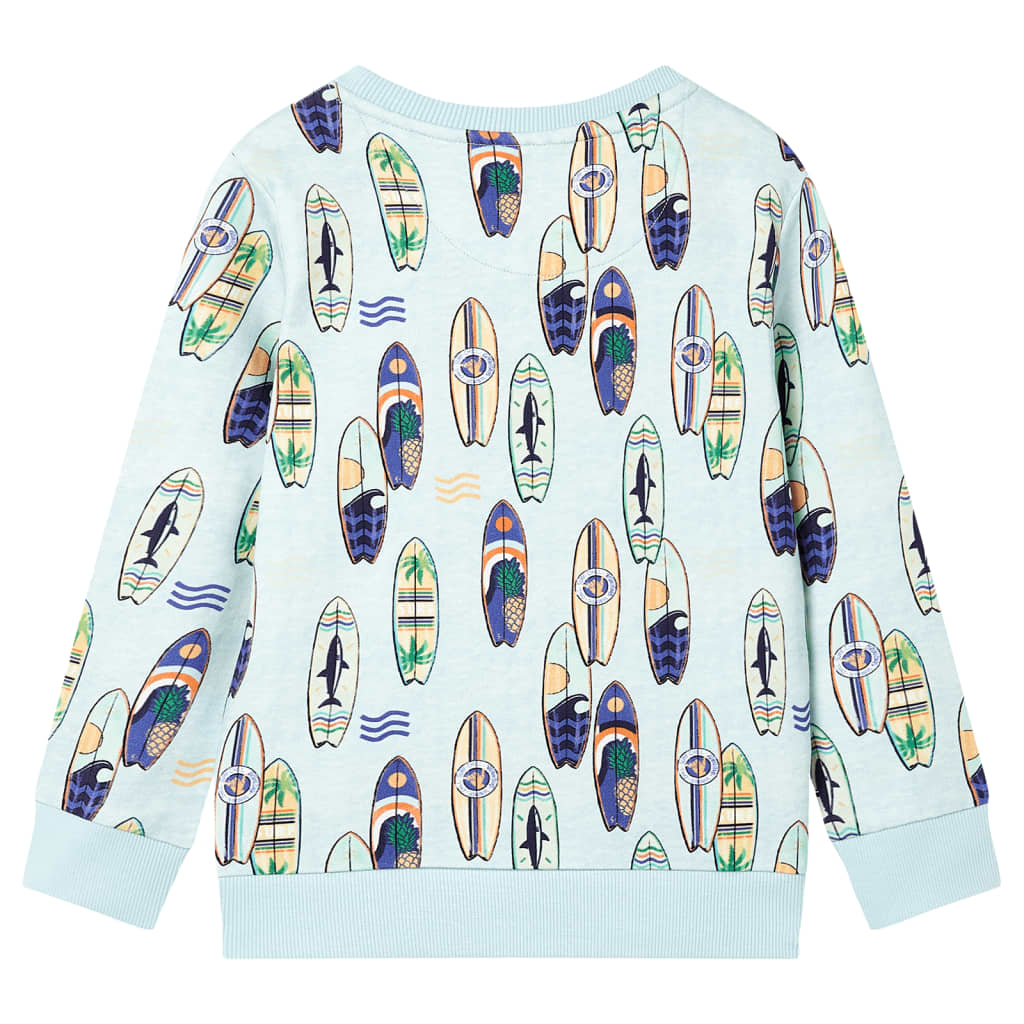 Kids' Sweatshirt Light Blue Melange 140