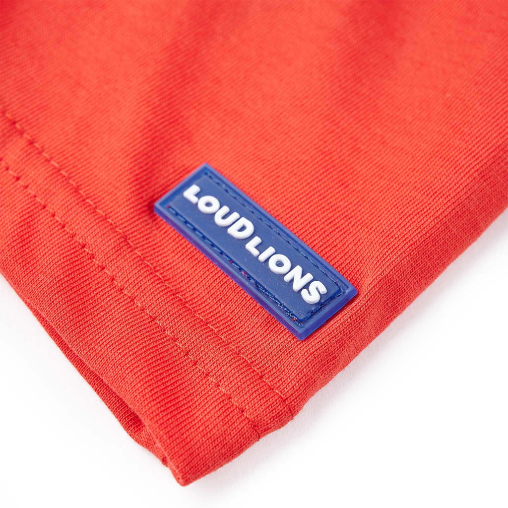 Kids' Short-Sleeve T-Shirt Red 140