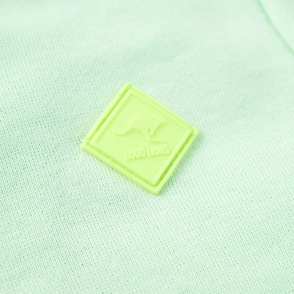 Kids' Zip-Up Hoodie Light Green 92