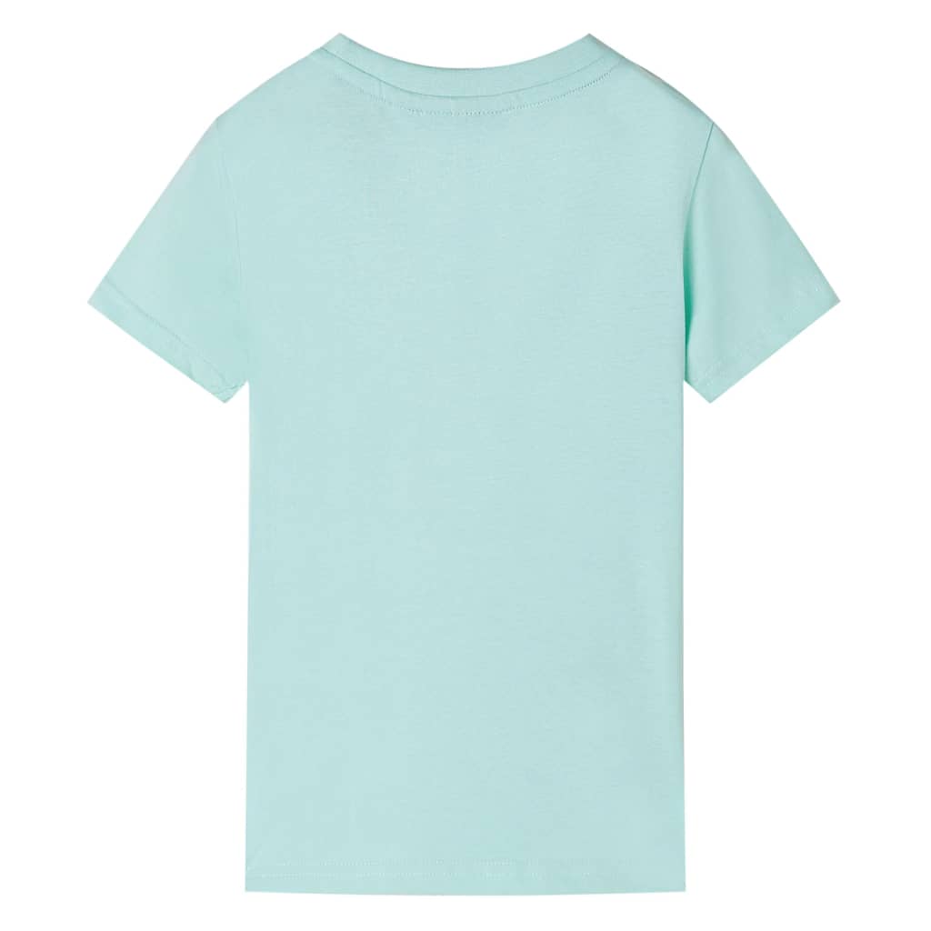 Kids' T-Shirt Light Mint Green 140