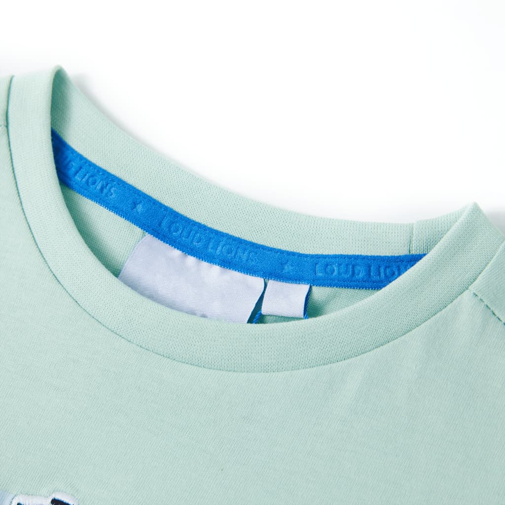 Kids' T-Shirt Light Mint Green 140