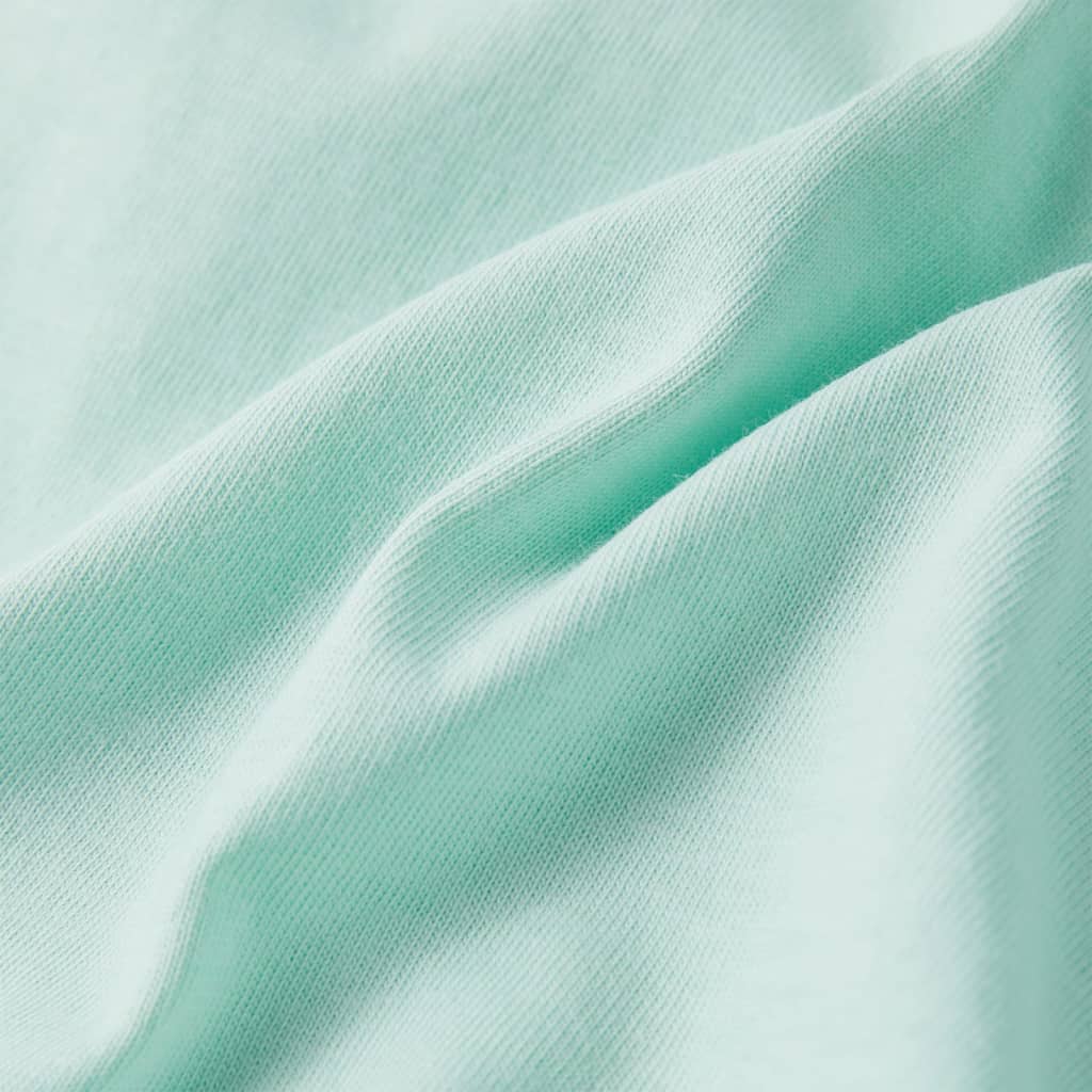 Kids' T-Shirt Light Mint Green 140