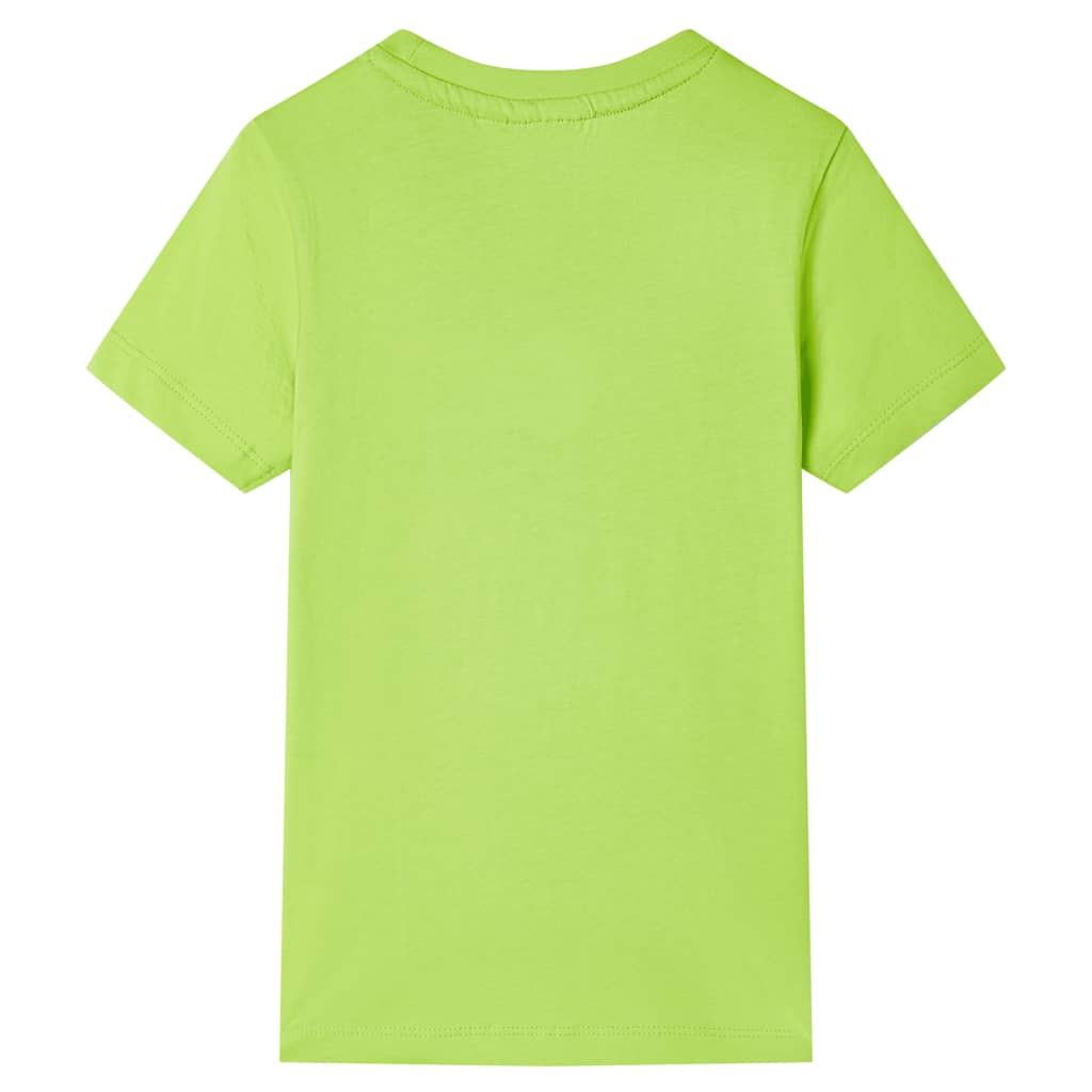 T-shirt enfant à manches courtes Citron vert 116