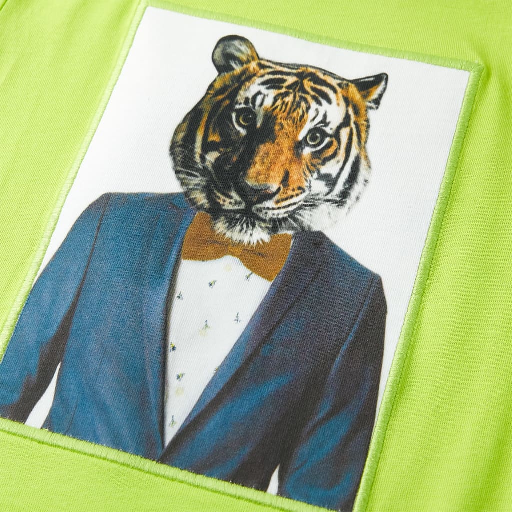 T-shirt enfant à manches courtes Citron vert 116