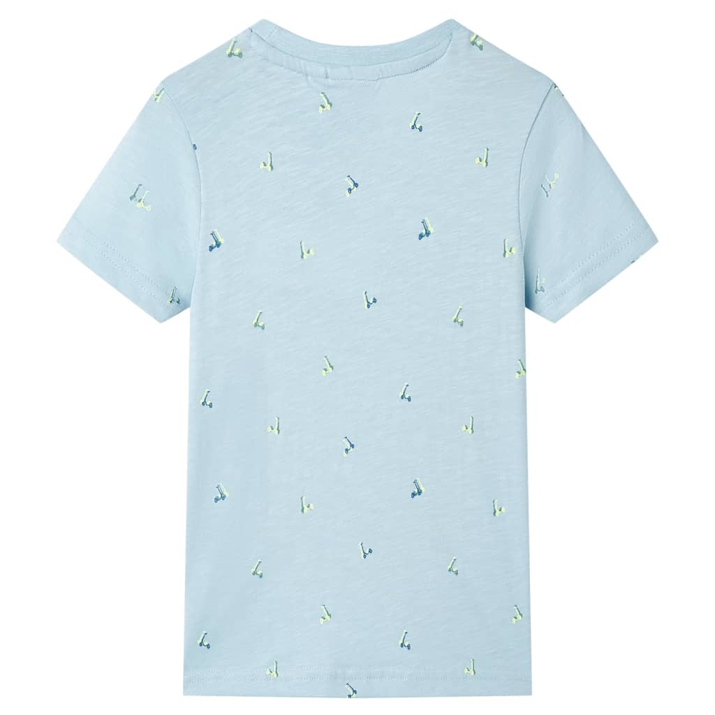 T-shirt enfant bleu clair 116