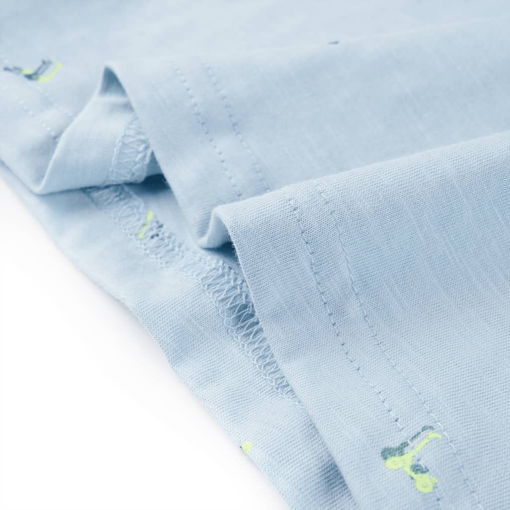 T-shirt enfant bleu clair 116