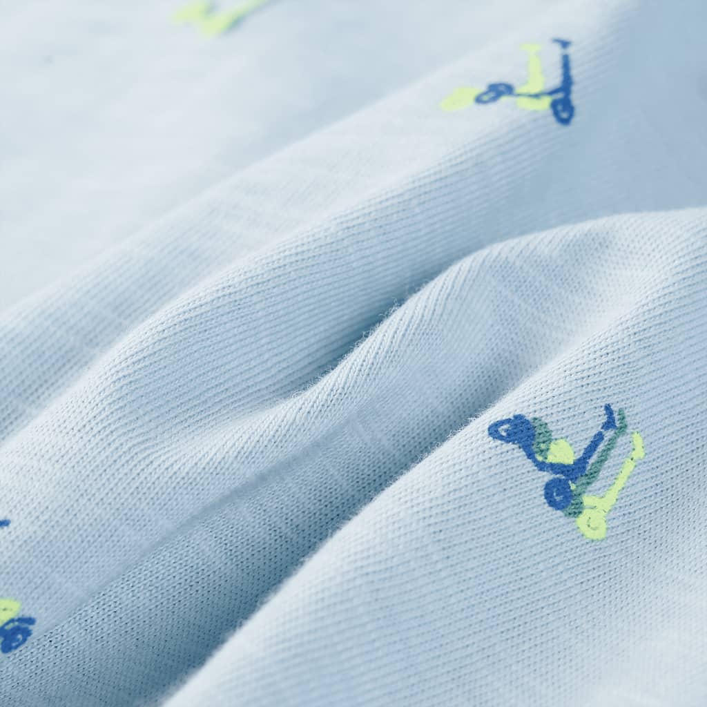 T-shirt enfant bleu clair 116