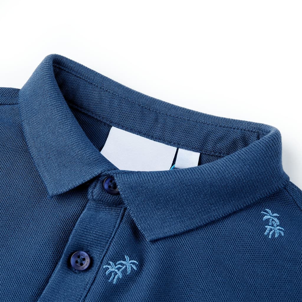 Polo-shirt enfant Bleu foncé 92