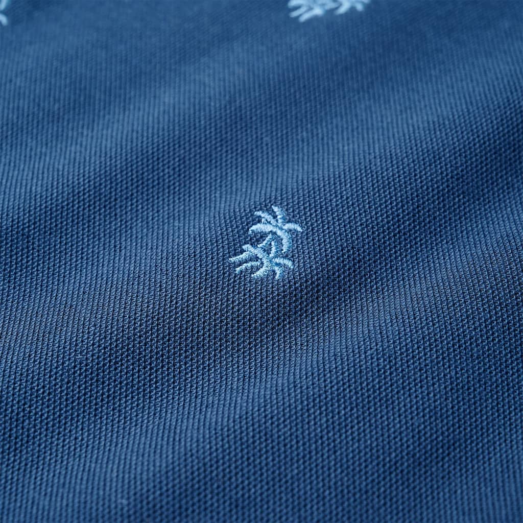 Polo enfant bleu foncé 128
