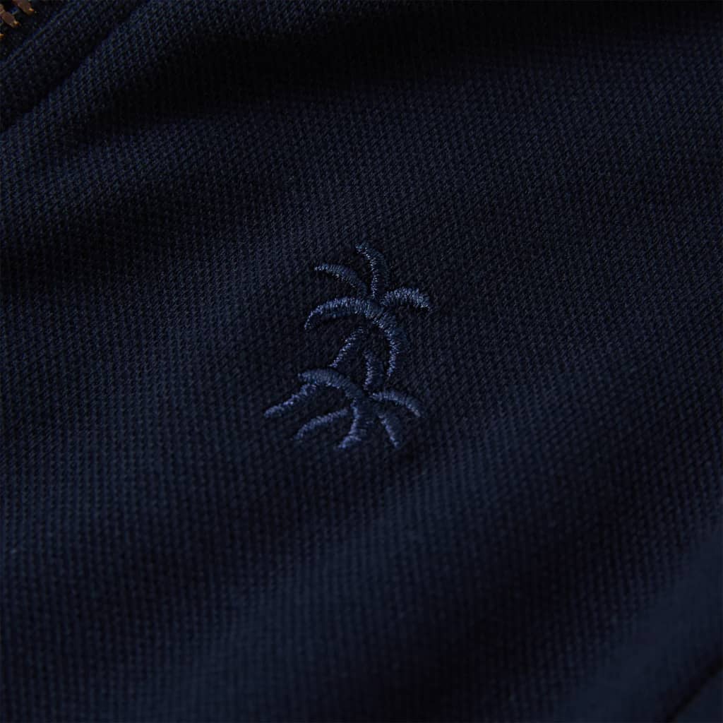 Sweat-shirt zippé enfant Bleu Marine 92