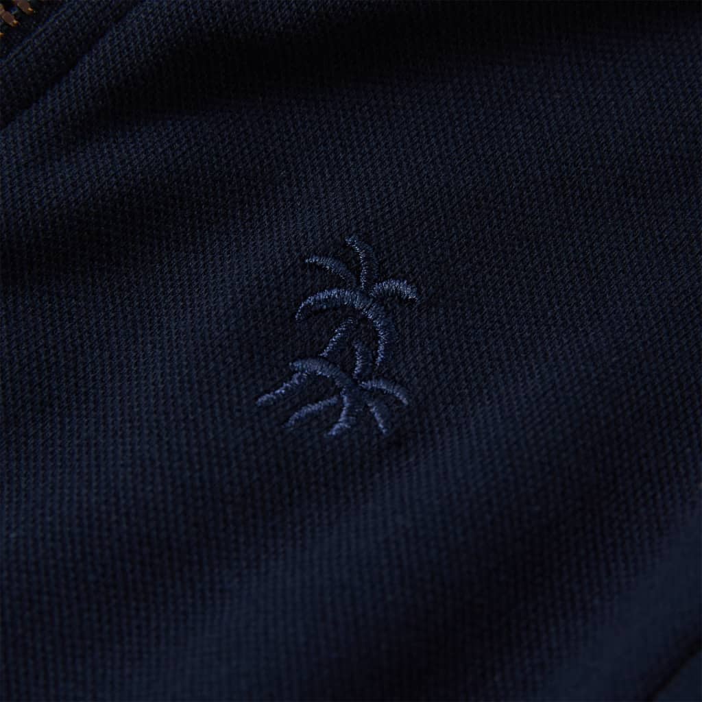 Sweatshirt zippé enfant Marine 104
