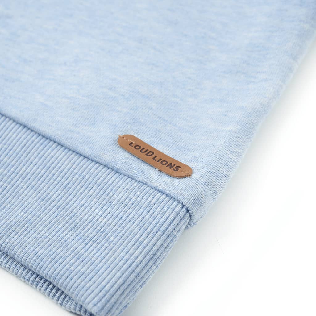 Kids' Sweatshirt Light Blue Melange 116