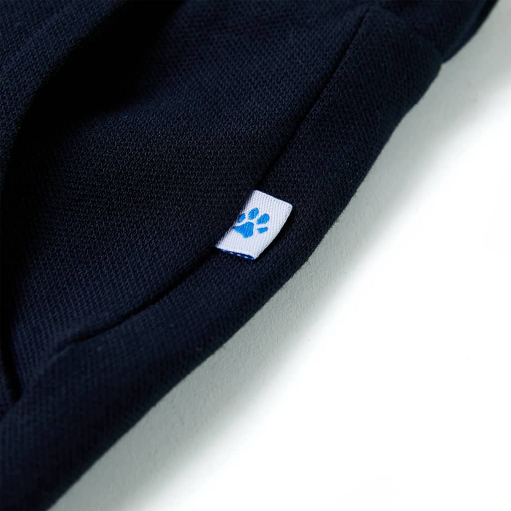 Kids' Shorts with Drawstring Navy Blue 92