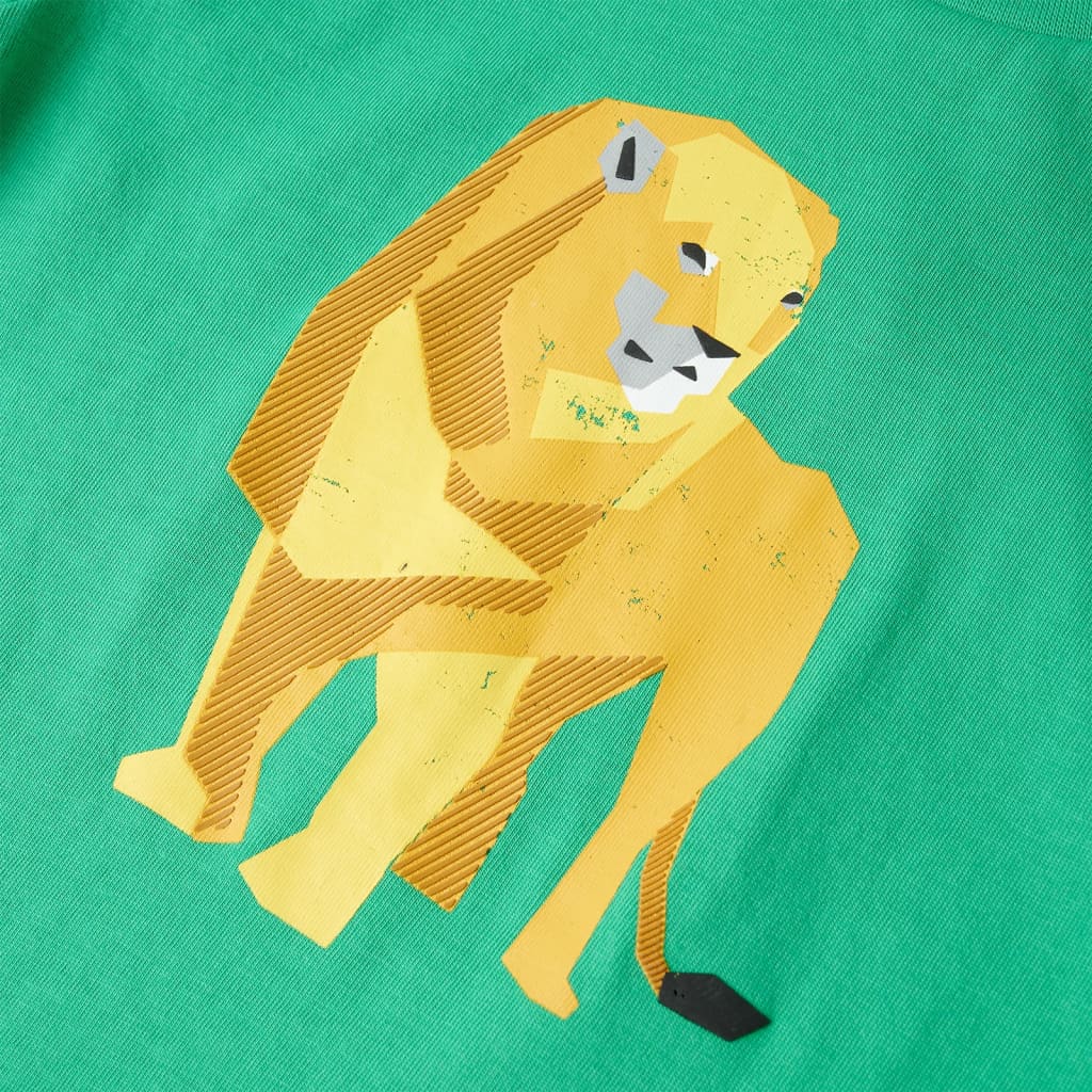 T-shirt enfant vert 104