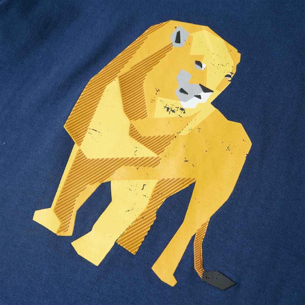 T-shirt enfant Bleu marine 128